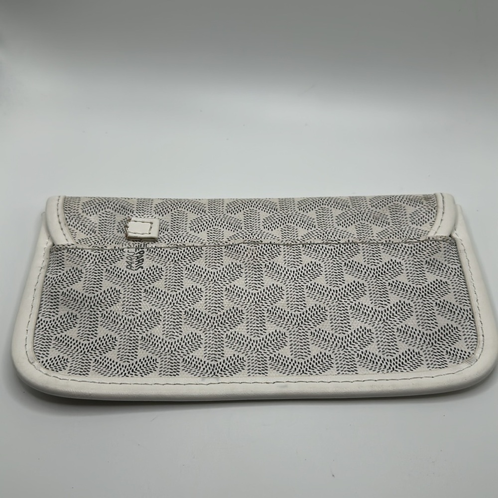 Goyard white gray wallet with defect - Picture 7 of 10